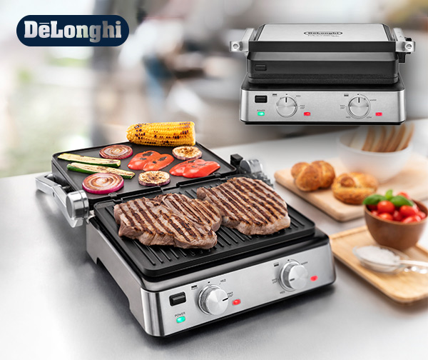 vonshef 4 slice sandwich press & grill